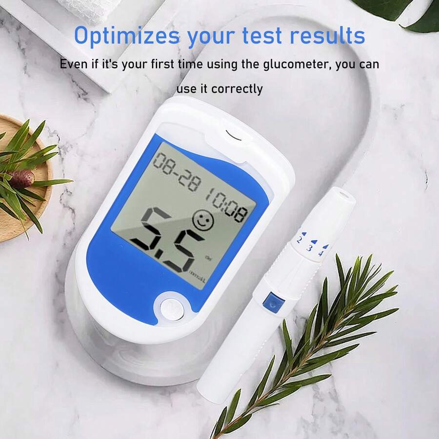 💥Buy Now & Save 50%💥Blood Glucose Monitor Kit with Large Display – 50 Test Strips