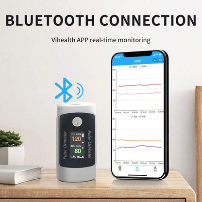 💎Exclusive Offer: 50% OFF💎Dual Blood Oxygen and Blood Pressure Monitor – Bluetooth Oximeter