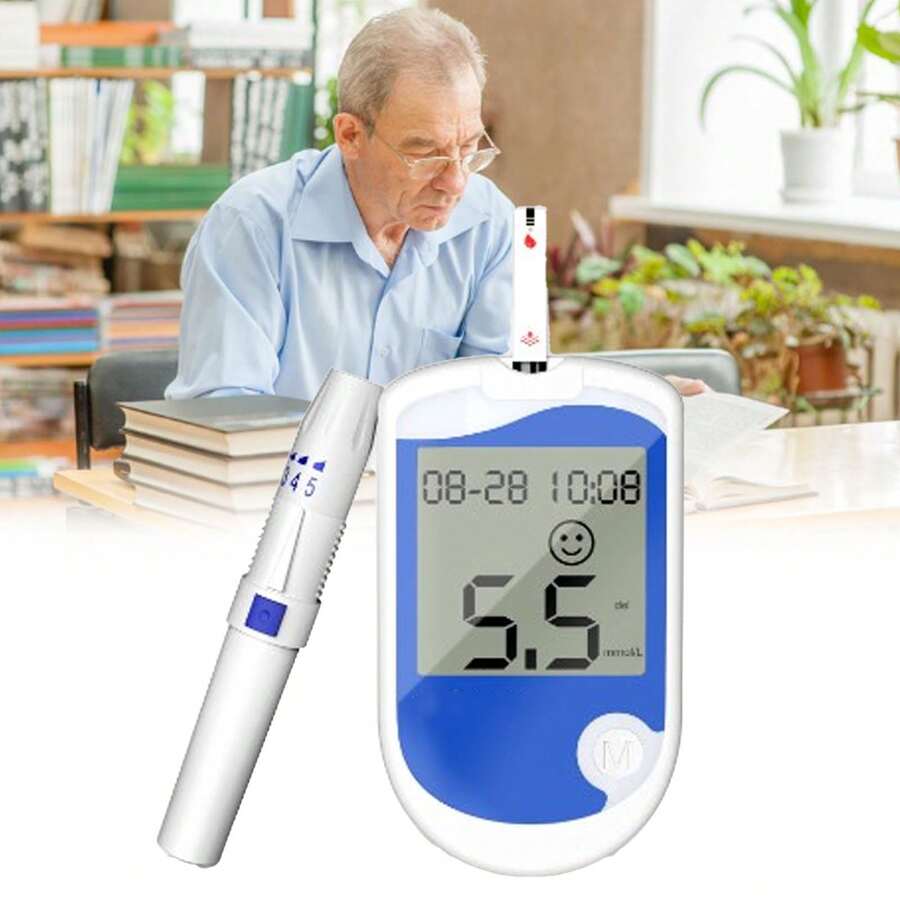 💥Buy Now & Save 50%💥Blood Glucose Monitor Kit with Large Display – 50 Test Strips
