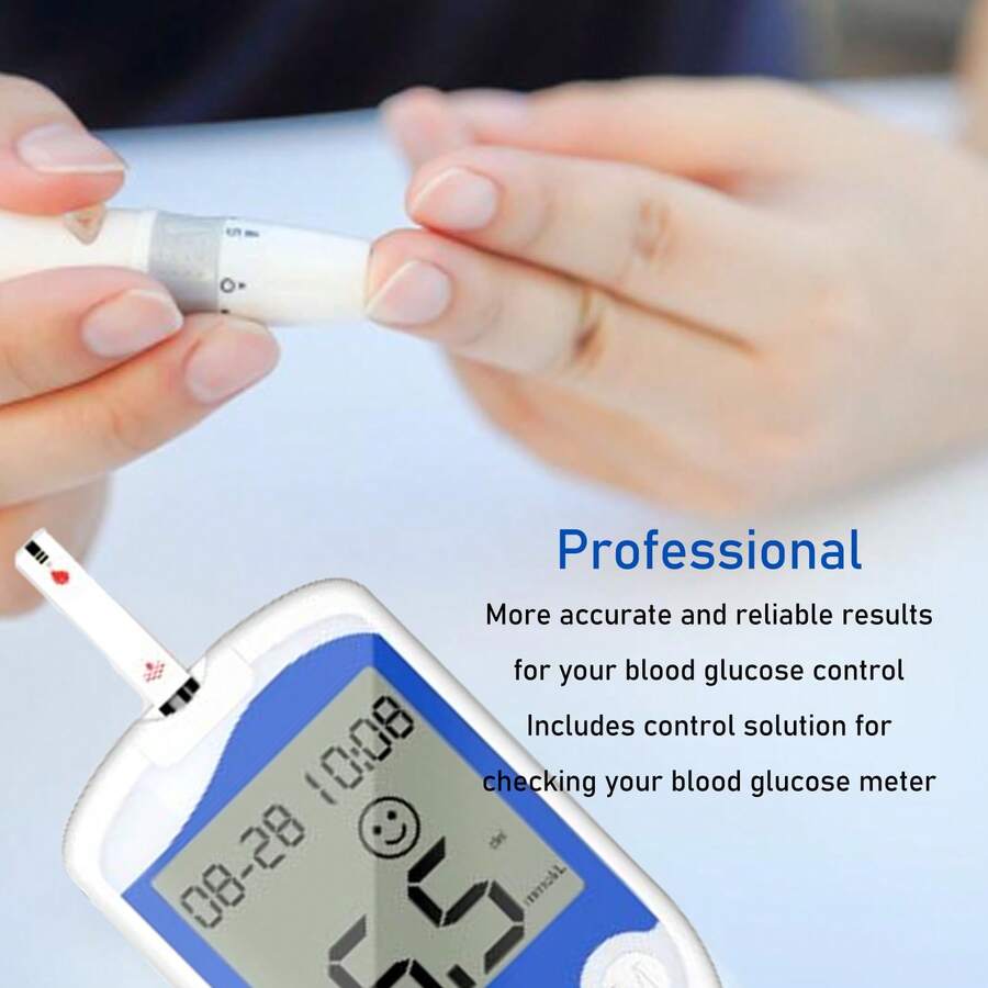 💥Buy Now & Save 50%💥Blood Glucose Monitor Kit with Large Display – 50 Test Strips