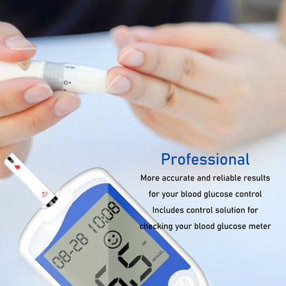 💥Buy Now & Save 50%💥Blood Glucose Monitor Kit with Large Display – 50 Test Strips