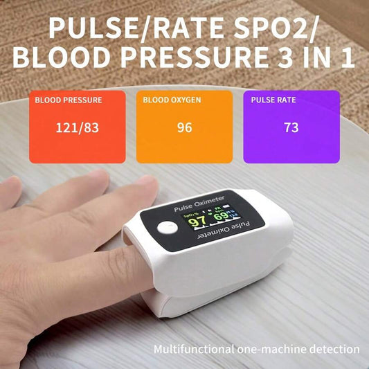 💎Exclusive Offer: 50% OFF💎Dual Blood Oxygen and Blood Pressure Monitor – Bluetooth Oximeter